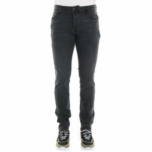 JEANS STRETCH SOLID GRIGIO